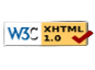  W3C XHTML 1.0 